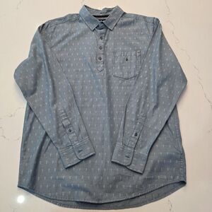 Dolce & Gabbana quarter-button down shirt - Men's size XLarge